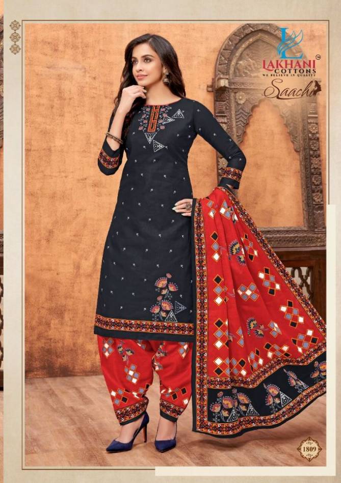 Lakhani Saachi 18 Regular Wear Printed Cotton Designer Dress Material Collection